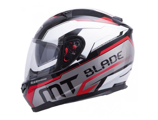 MT Helmets BLADE SV SUPER R black/white/red