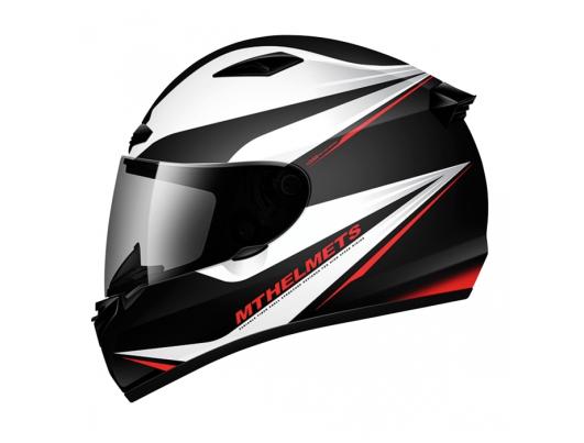 MT Helmets MATRIX Incisor black/white/red