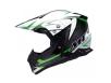 MT Helmets Synchrony Steel black/white/green