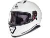 MT Helmets Thunder 3 Solid Pearl White купить