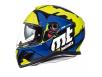 MT Helmets Thunder 3 Torn gloss fluor yellow/blue купить