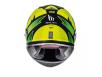 MT Helmets Thunder 3 Torn gloss fluor yellow/fluor green цена