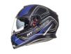 MT Helmets Thunder 3 Trace Matt Black Blue цена