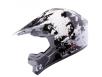 Кроссовый шлем LS2 MX433 Blast White Black Titanium Gloss