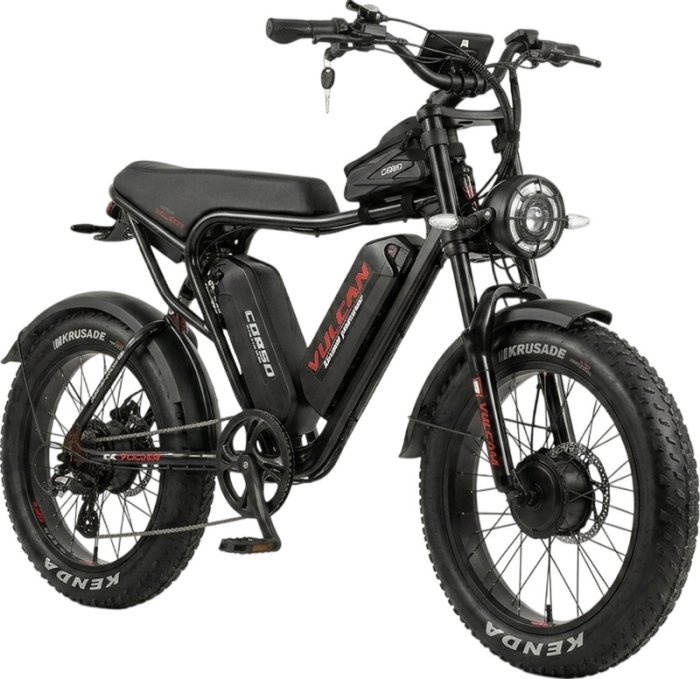 Купить Электробайк Corso Vulcan 2000W - В Наличии | Mototek.com.ua