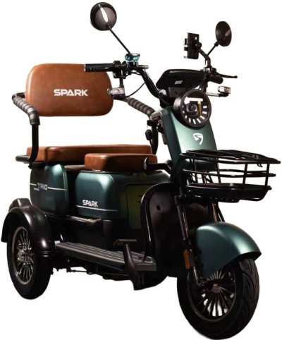 Электроскутер Spark Trio 1200W 72V/20Ah