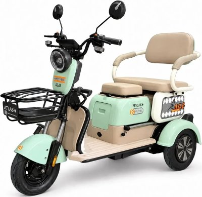 Электроскутер Atlas Elegant Trike 600W 60V/25Ah