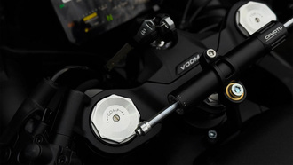 Фото регулировки вилки мотоцикла CFMOTO 500SR VOOM