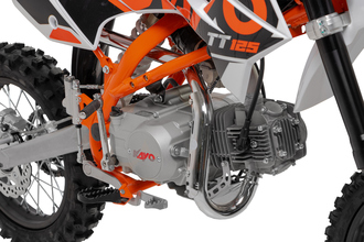 Фото защиты двигателя питбайка KAYO TT125