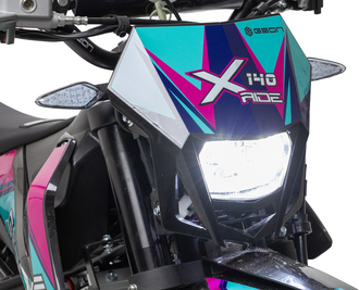 Фото диодной оптики питбайка GEON X-RIDE 140 ENDURO