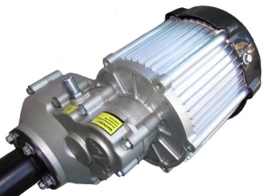 зображення двигуна з прямим приводом Електроквадроцикл Hamer 1000 Utility Pro