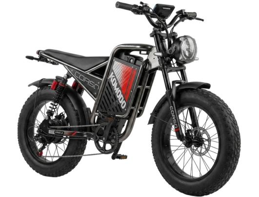 Электробайк Corso Komodo Pro 1000W 48V/21Ah