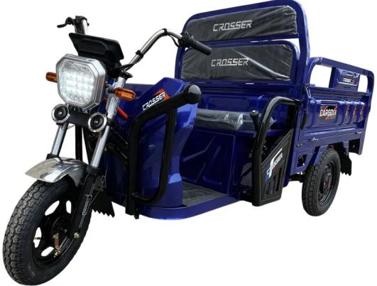 Электротрицикл Crosser CARGO 13 1000W 60V/45Ah
