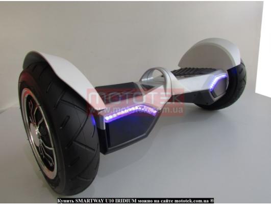 Гироскутер SMARTWAY U8 IRIDIUM titanium gray