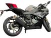 Фото мотоцикла CFMOTO 300SR вид справа под углом