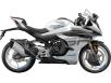 Фото мотоцикла CFMOTO 450SR белый вид справа