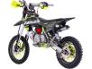 Фото зелёного питбайка ASIX XB-27A 110cc 14/12 вид сзади