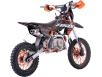 Фото оранжевого питбайка ASIX XB-27A 110cc 14/12 вид сзади под углом