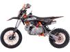 Фото оранжевого питбайка ASIX XB-27A 110cc 14/12 вид слева
