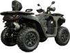 Фото чёрного квадроцикла SEGWAY 1000 AT10L FULL Equipped справа под углом