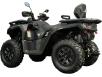 Фото чёрного квадроцикла SEGWAY 1000 AT10L FULL Equipped вид слева под углом
