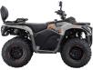 Фото серого квадроцикла Asix Gladiator 300 вид справа