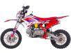 Фото красного питбайка Asix XB-28A 110cc 14/12 вид слева