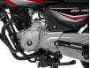 Фото двигателя слева мотоцикла Bajaj Boxer 150 UG