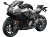Фото серого мотоцикла CFMOTO 675SR-R вид спереди