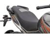 Фото сиденья оранжевого мотоцикла Geon CR6R 250