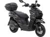 Фото электроскутера Corso BlackFury чёрного цвета