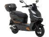 Фото электроскутера Crosser CR-20 зелёного цвета
