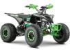 Фото электроквадроцикла Crosser Race зелёного цвета
