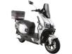 Фото электроскутера Crosser V1 PRO белого цвета