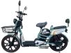 Фото зелёного электроскуетра Forsage Moto BK-3 вид слева