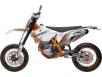 Фото белого мотоцикла GEON DAKAR GNS 300R SM MOTARD вид слева
