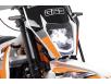 Фото передней фары белого мотоцикла GEON DAKAR GNS 300R SM MOTARD