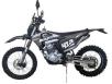 Фото чёрного мотоцикла KAYA MRZ412 вид слева