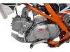 Фото двигателя слева питбайка KAYO TT125 ESTART