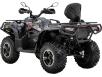 Фото чёрного квадроцикла LONCIN XWOLF 550L вид сзади