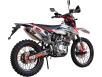 Фото красного мотоцикла EXDRIVE ProFactory 300 вид справа под углом