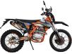 Фото оранжевого мотоцикла EXDRIVE ProFactory 300 AIR вид справа