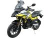 Фото желтого мотоцикла Spark SP250T-8 вид спереди под углом