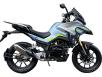 Фото зелёного мотоцикла Spark SP250T-8 вид справа