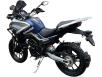 Фото синего мотоцикла Spark SP250T-8 вид сзади