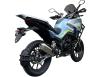 Фото зелёного мотоцикла Spark SP250T-8 вид сзади под углом