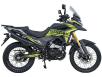 Фото зелёного мотоцикла SPARK SP250T-6 вид справа