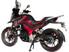 Фото красного мотоцикла Spark SP250T-4 вид сзади под углом