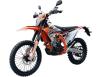 Фото оранжевого мотоцикла Spark SP300CR-9 вид спереди под углом