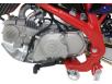 Фото двигателя слева питбайка Apollo Thunder 140cc 17/14